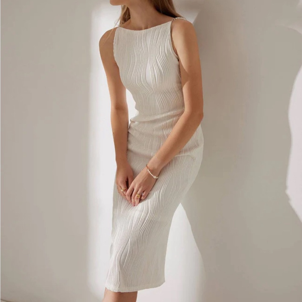 NWT- white dress, rehersal dinner, bridal shower